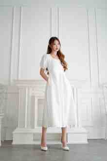Kyung Dress - White