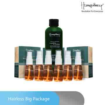Humphrey skin care Hairloss "Big" package (1 shampoo + 6 serum)