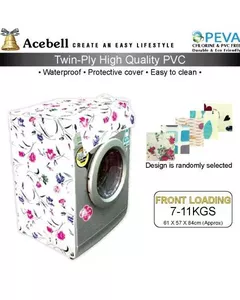 Acebell Washing Machine Cover Front Load 8-11kg ACB-WMCF2001