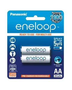 Panasonic Eneloop AA Battery BK3MCCE/2BT 2pcs