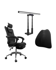 [Bundle] Future Lab 7D Ergonomic Reclining Chair + Absorbing Lumbar Support + T-Lamp Monitor Light Bar