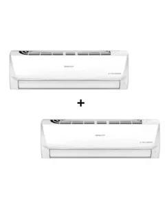 [Bundle Promo] Sharp 1.5HP R32 Inverter Air Conditioner SHP-AHX12AED +  1.0HP R32 Inverter Air Conditioner SHP-AHX9AED