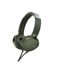 Sony Extra Bass On-Ear Headphones (Green) - SNY-MDRXB550APGCE