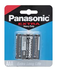 Panasonic Super Heavy Duty AAA Battery PSN-BTUM4SHD-6B2F