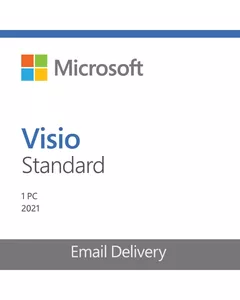 Microsoft Visio Standard 2021 (Digital Download Delivery)