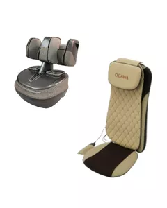 [BUNDLE] OGAWA Omknee 2.0 + Mobile Seat XE Duo Pro Portable Massage Cushion
