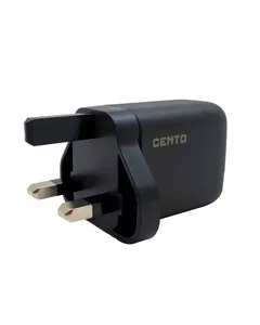 Cento PD 20W QC3.0 USB-C and USB-A DUAL PORT Wall Charger CT-LQP203