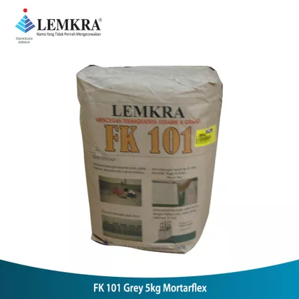 Lemkra Fk 101 Grey 5kg Mortarflex Perekat Keramik