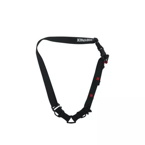 Bodypack Slipstream Keychain - Black