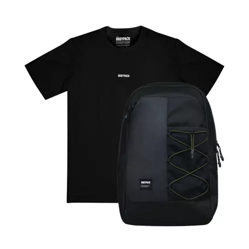 Bodypack Aces Backpack Black + Bodypack Nuckleus T-Shirt Black
