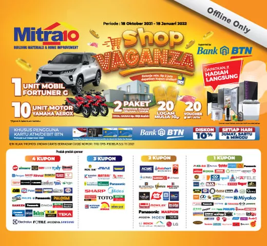 Mitra10 : Supermarket Bahan Bangunan