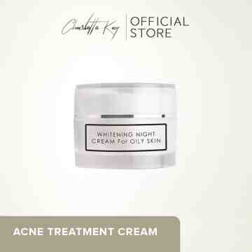 Whitening Night Cream for Oily Skin (Acne Treatment) image