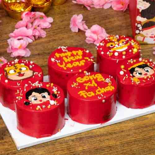 CNY Mini Roll Cake 6 mini