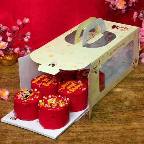 CNY Mini Roll Cake 6 mini
