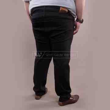 Celana Pria Jumbo Big Size Ukuran Besar WGB BASIC BLACK JEANS