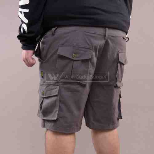 Celana Pria Jumbo Big Size ukuran Besar WGB CARGO GREY SHORT PANTS
