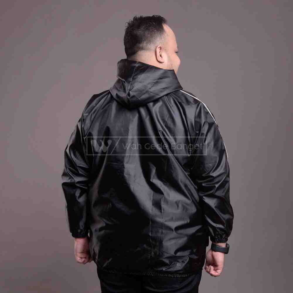 Jaket Pria Jumbo Big Size Ukuran Besar WGB SAUNA BLACK CHECK