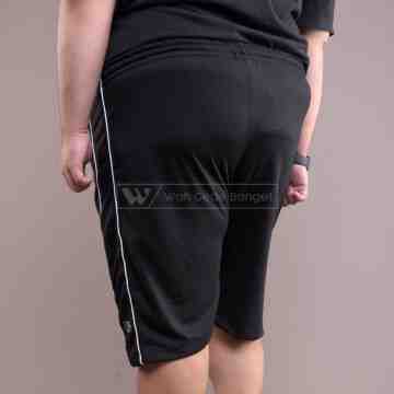 Celana Pendek Gym Olahraga Big Size Ukuran Jumbo XXL XXXL WGB BLACK