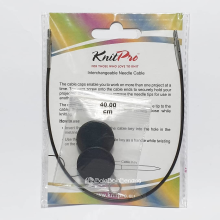 Knitpro Single Black Cable for Interchangeable Needle