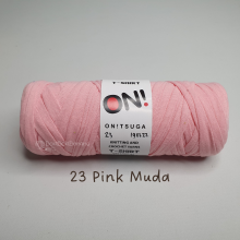 Onitsuga T-Shirt Yarn 23 Pink Muda