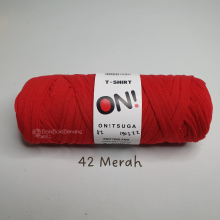Onitsuga T-Shirt Yarn 42 Merah