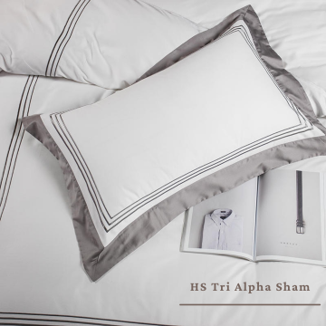 Extra 2 Pillow / Bolster Cases HS Tri Alpha Sham