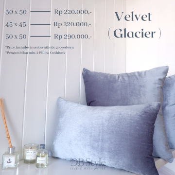 Velvet Glacier - Pillow Cushion