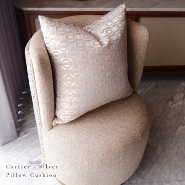Cartier Silver - Pillow Cushion