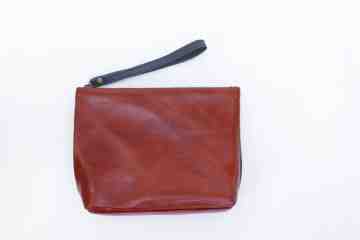 Black Maroon Pouch image