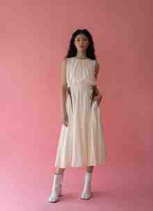 Lune Dress in Ivory (Size M only)