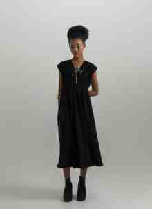Aeris Dress in Black (M only)