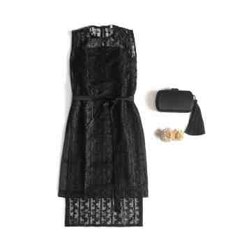 ARUM DRESS - BLACK image