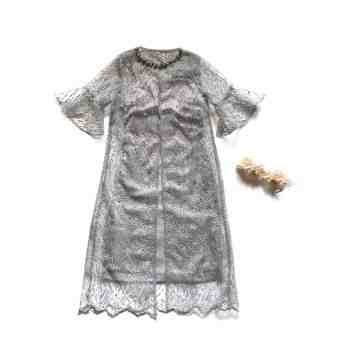 FLORIN DRESS - GRAY image