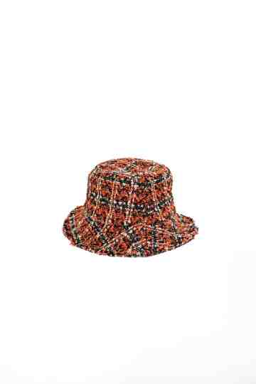 City - Saffron tweed bucket hat image