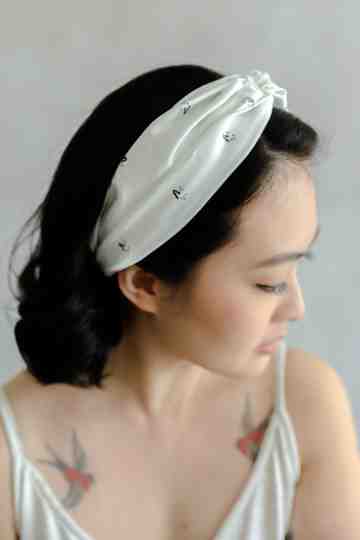[Preorder] Nimbus Silk Headband White image