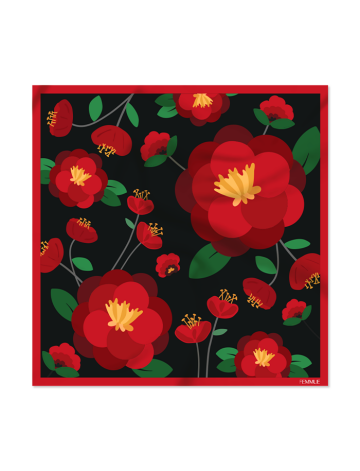 Femmue - Red Camellia Multiscarf image