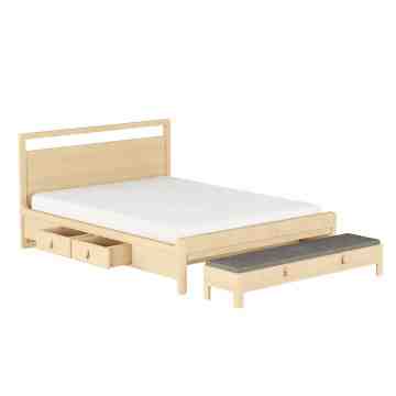 Bed / Ranjang Kayu Set