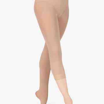 JDS Tan  Child  Convertible Ballet Tights image