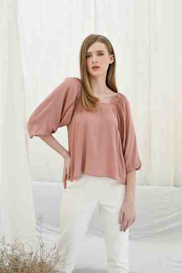 Beatrice Blouse - Pink