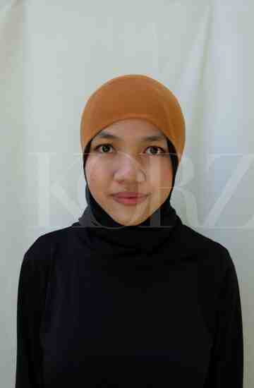 Inner Hijab Warm Colors Premium Quality Premium Quality Deptstore Quality-Orange