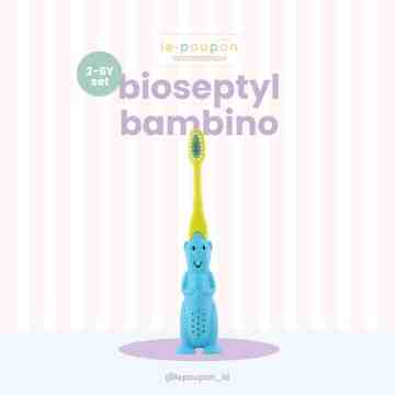 Bioseptyl Bambino Toothbrush Mr. Hector Green Blue 2-6Y