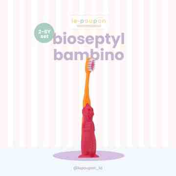 Bioseptyl Bambino Toothbrush Mr. Hector Orange Red 2-6Y