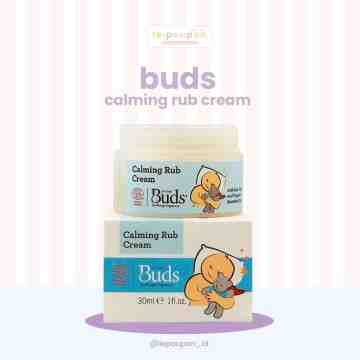Buds Organic Calming Rub Cream 30ml