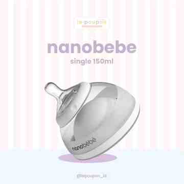 Nanobebe Single Pack Gray 150ml
