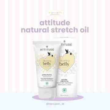 Attitude Blooming Belly Natural Stretch Oil 150ml – Almond & Argan