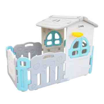 Pagar Bayi / Baby Fence Playhouse Type Roof