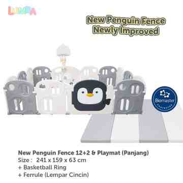 New Combo 12+2 Penguin Monochrome + Playmat (Panjang)