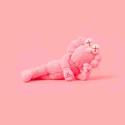 KAWS BFF Plush Pink 2019 Limited Edition