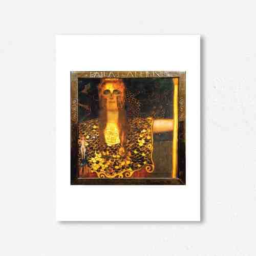 Lumikasa Art Klimt Pallas Athene, 1898 Framed Art Print