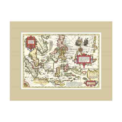 Lumiarte South East Asia c. 1606 Cardboard Frame